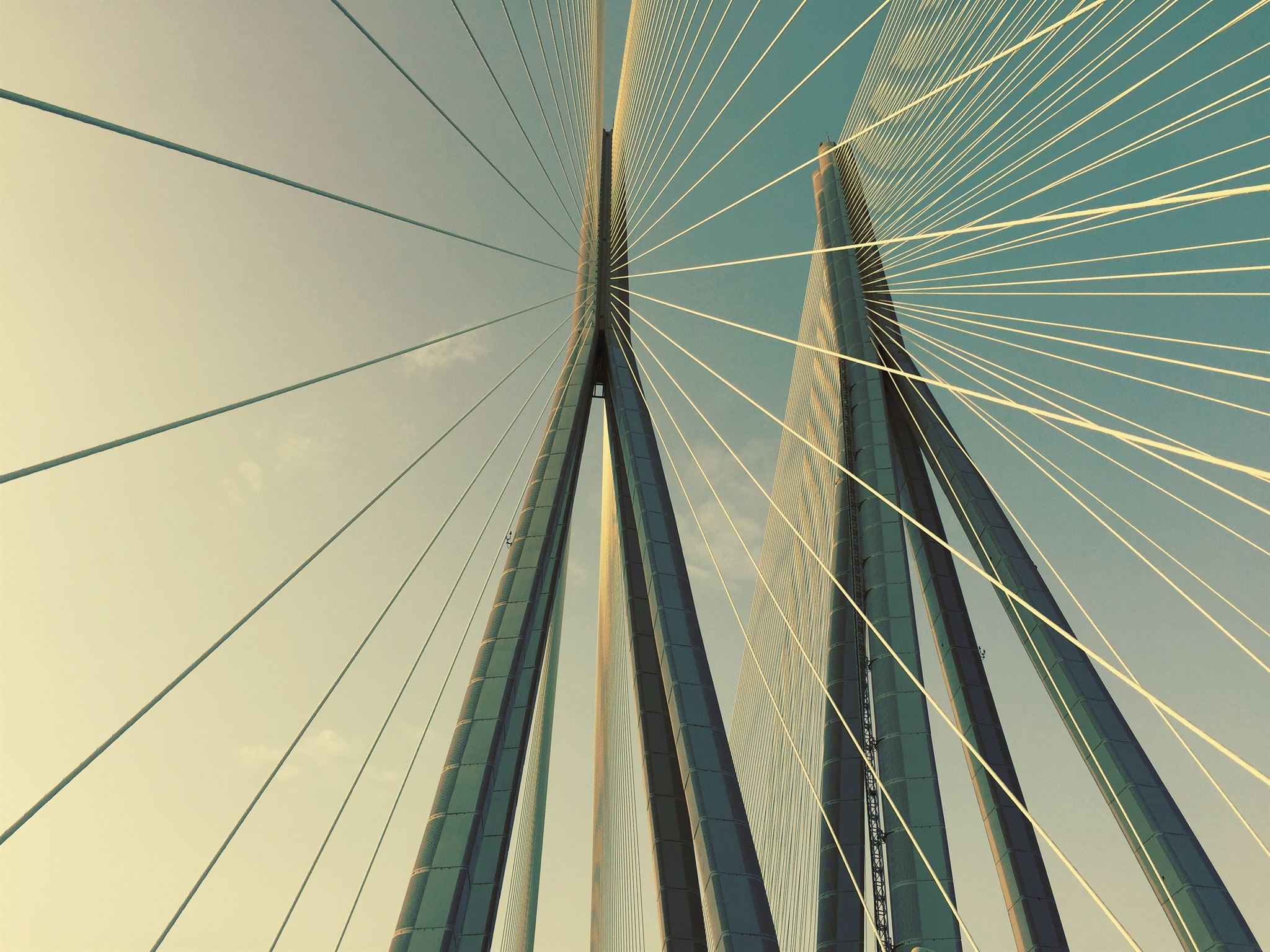 Cable-stayed bridge